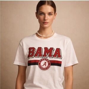 University of Alabama “BAMA” Graphic Tee – Crimson Tide – Size L (10-12)